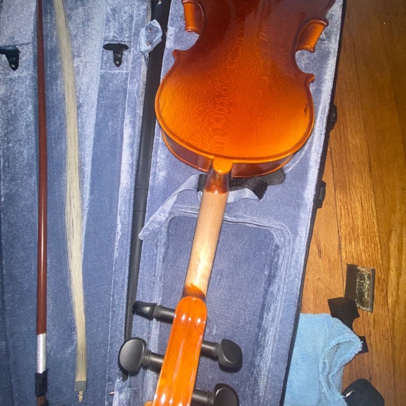 SKYLARK Model MV.007 Violin Case and Bow VINTAGE STUDENT INSTRUMENT. - Picture 8 of 17